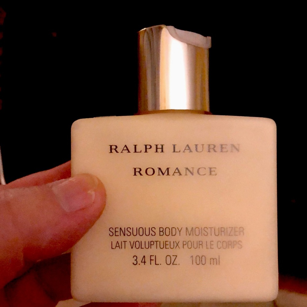 Ralph Lauren Romance body moisturizer 3.4 oz used 1 time